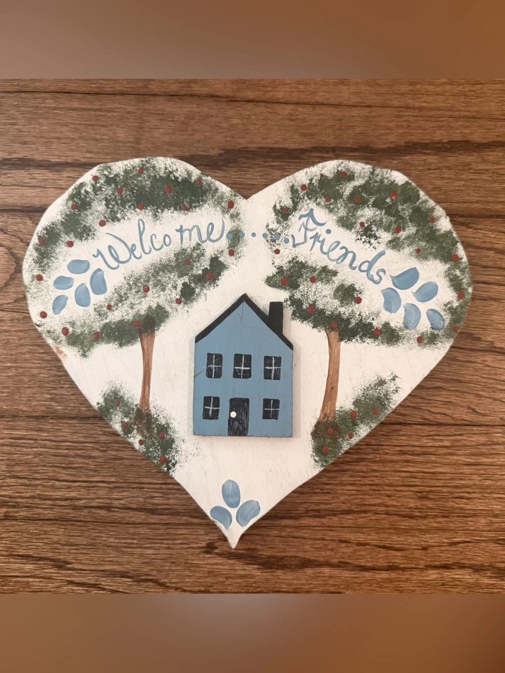 Hanging Welcome Sign